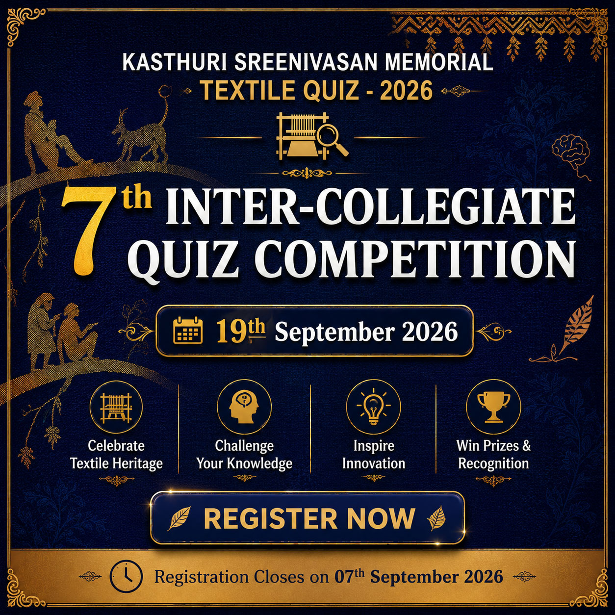 7th Inter-Collegiate Textile Quiz Competition 2026